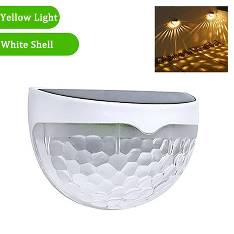 Half Moon Solar Powered LED Outdoor Lights