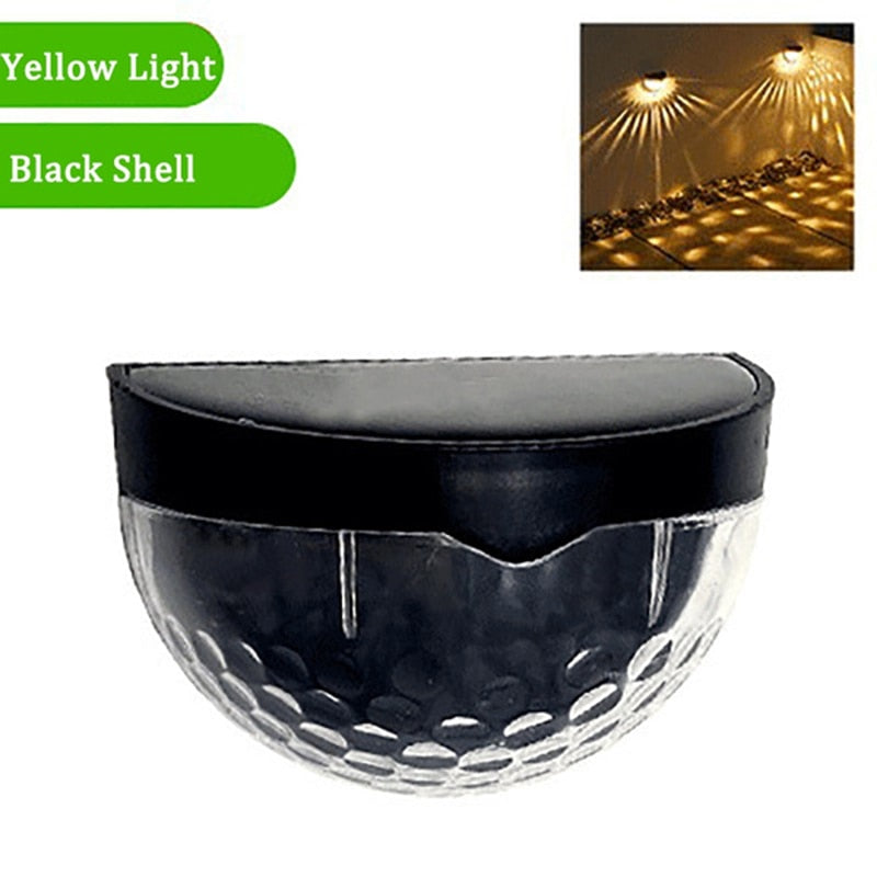 Half Moon Solar Powered LED Outdoor Lights