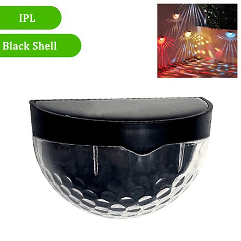 Half Moon Solar Powered LED Outdoor Lights