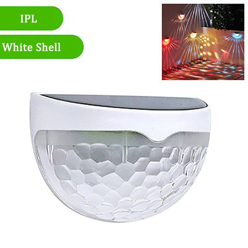 Half Moon Solar Powered LED Outdoor Lights
