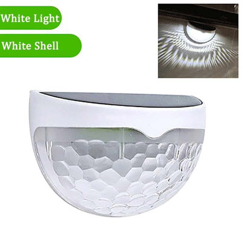 Half Moon Solar Powered LED Outdoor Lights
