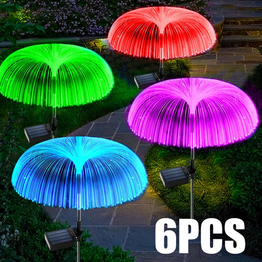 Umbrella Top Solar Powered LED Outdoor Lights